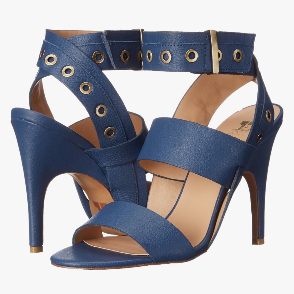 Joe Blue Genuine Leather Strappy Sandal Size 9